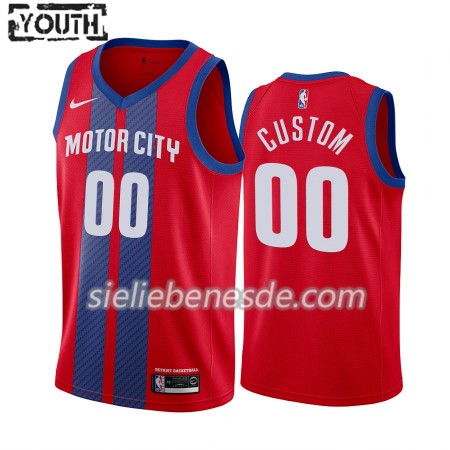 Kinder NBA Detroit Pistons Trikot Nike 2019-2020 City Edition Swingman - Benutzerdefinierte